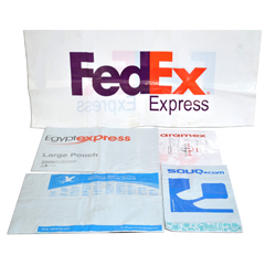 Bags used for express mail